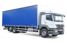 Car Hire Borehamwood - 26 Tonne Curtain Side Truck - Truck hire Borehamwood
