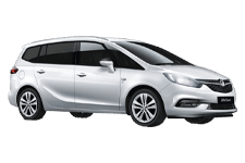 Car Hire Borehamwood - Vauxhall Zafira 7-Seater - Minibus hire Borehamwood